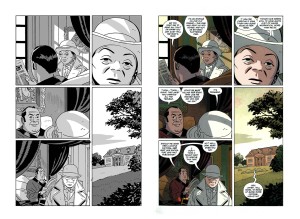 Tonci's grey guides and Dave Stewart's finished color pages